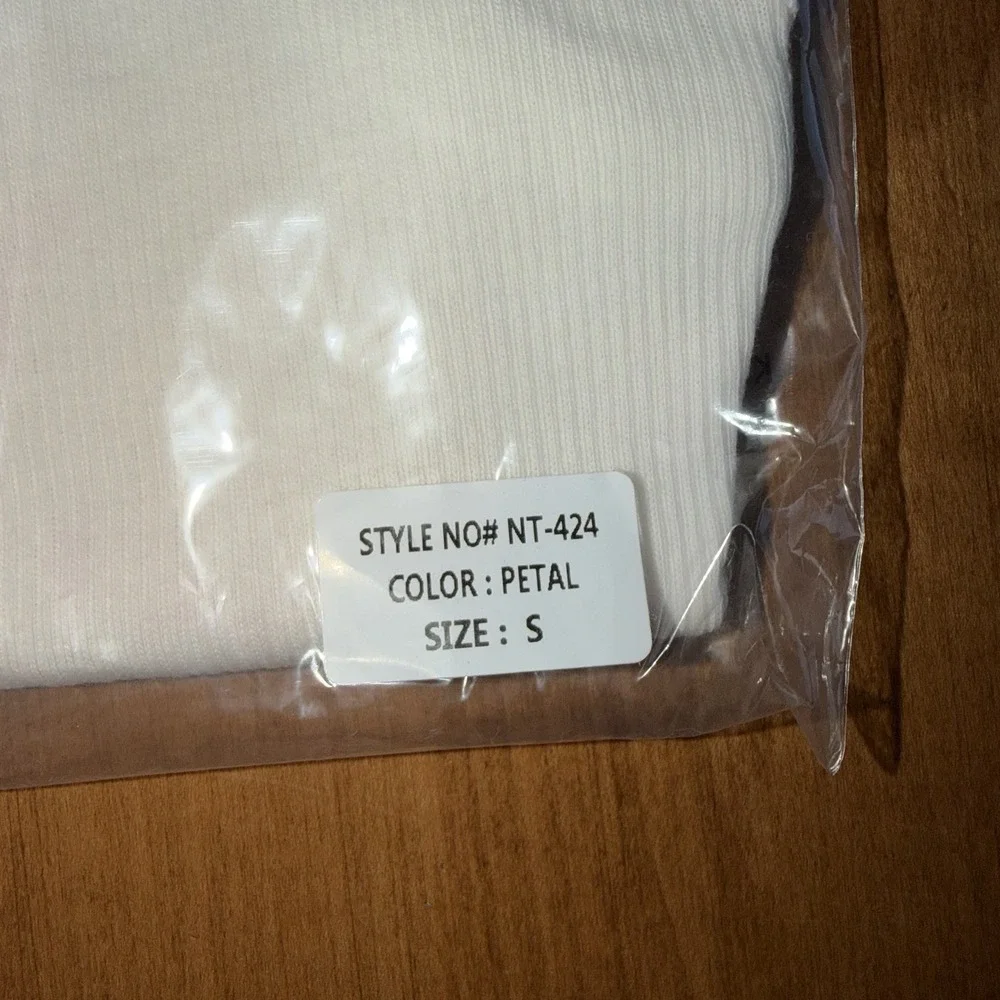 NEW NIA Women's 100% Cotton High Razor Tank Top Size Small‎ Pink Tie Dye